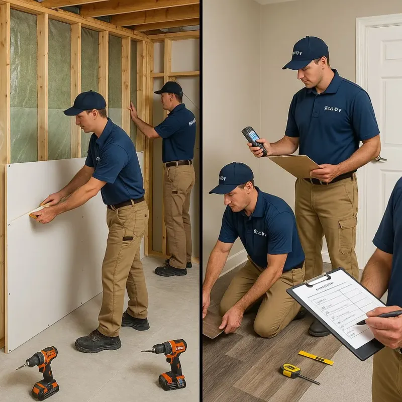 Repairs and Reconstruction process in Harrisonburg, LA