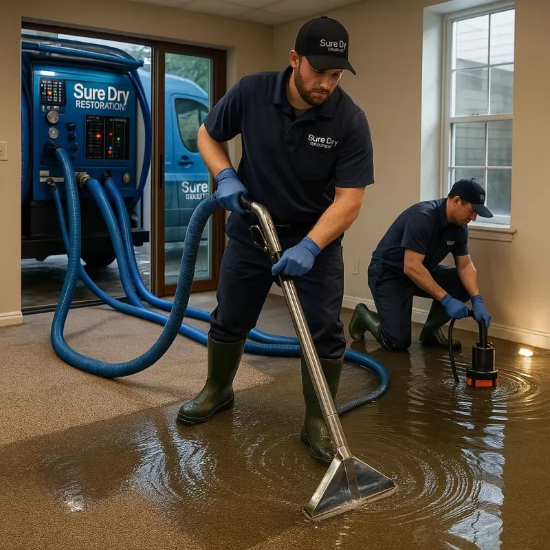 Water Extraction and Removal process in Harrisonburg, LA